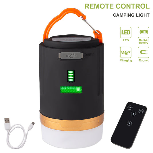 Oppladbar vanntett LED-campinglykt